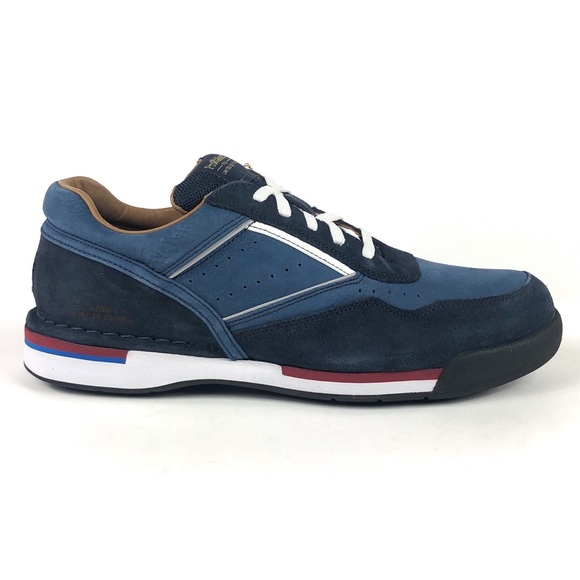 rockport navy blue shoes
